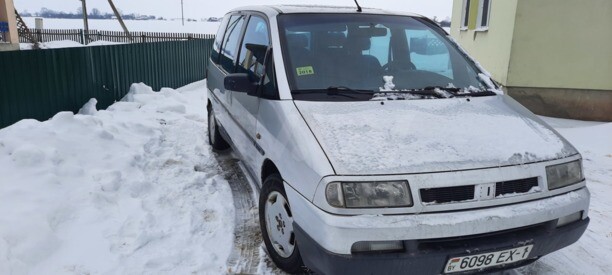 Fiat Ulysse I · Рестайлинг, 7 мест, 1999 г.