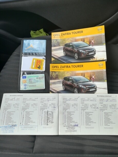 Opel Zafira C, 5 мест, 2013 г.