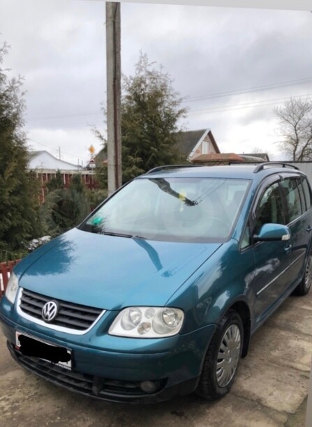 Volkswagen Touran I, 5 мест, 2003 г.