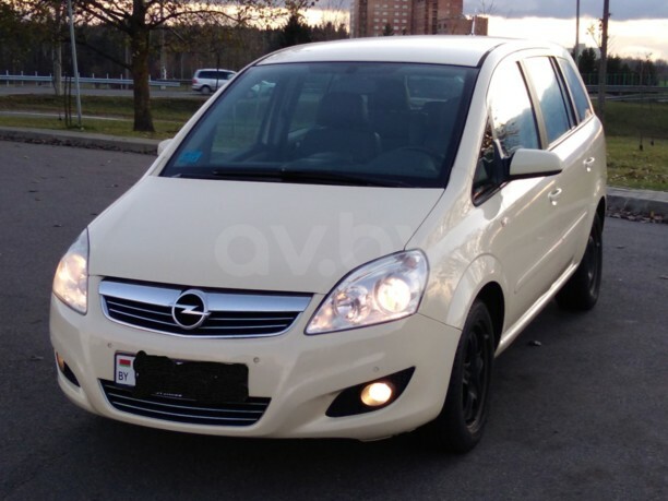 Opel Zafira B · Рестайлинг, 7 мест, 2008 г.