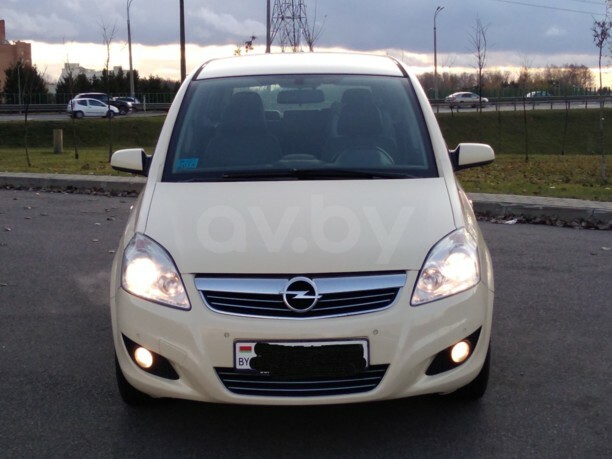 Opel Zafira B · Рестайлинг, 7 мест, 2008 г.