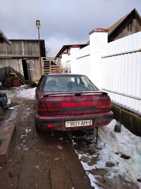Daewoo Espero KLEJ · Рестайлинг, 1996 г.