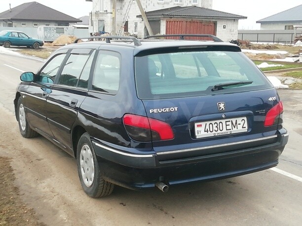 Peugeot 406 I · Рестайлинг, 2000 г.