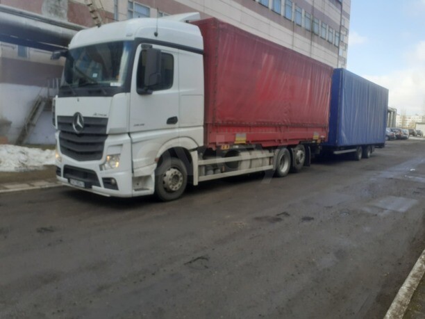 Mercedes Actros 2545L, 2018 г.