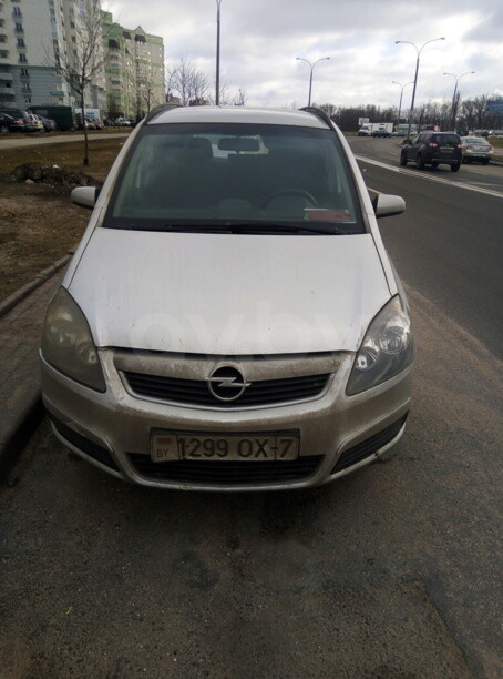 Opel Zafira B, 7 мест, 2006 г.