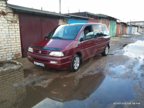 Peugeot 806 221, 7 мест, 1997 г.