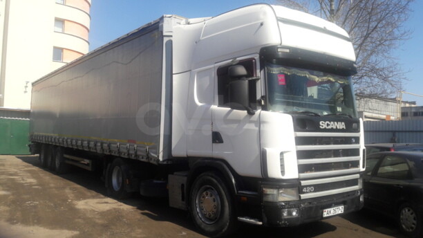 Scania 124 420 Топлайн, 2002 г.
