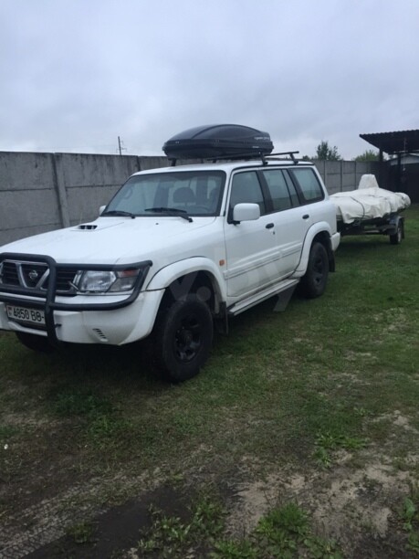 Nissan Patrol Y61, 7 мест, 2002 г.