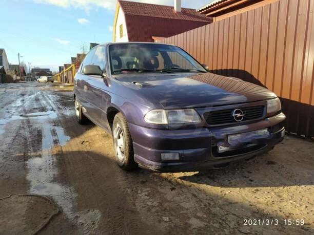 Opel Astra F · Рестайлинг, 1995 г.