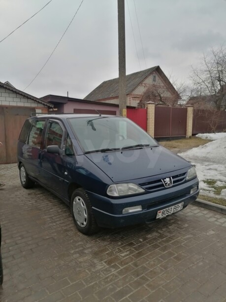 Peugeot 806 221, 7 мест, 1998 г.
