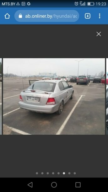 Hyundai Accent LC, 2000 г.