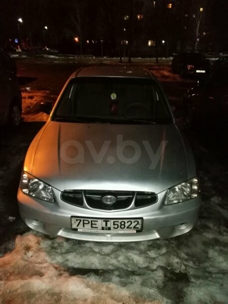 Hyundai Accent LC, 2000 г.