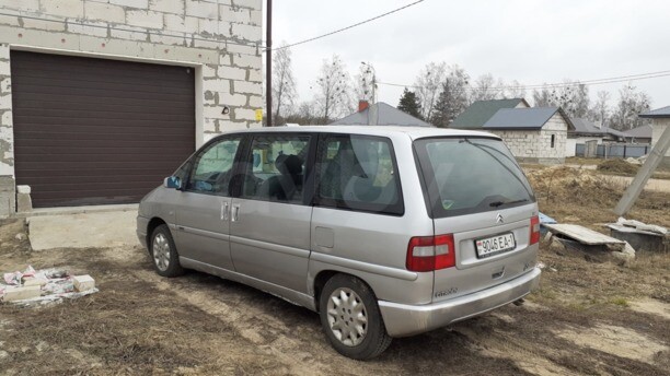 Citroen Evasion I · Рестайлинг, 7 мест, 2000 г.