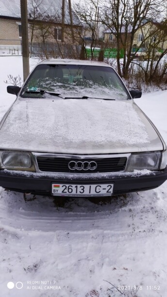 Audi 100 С3 · Рестайлинг, 1989 г.