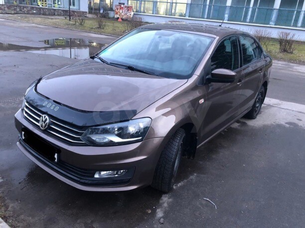 Volkswagen Polo Sedan I · Рестайлинг, 2017 г.