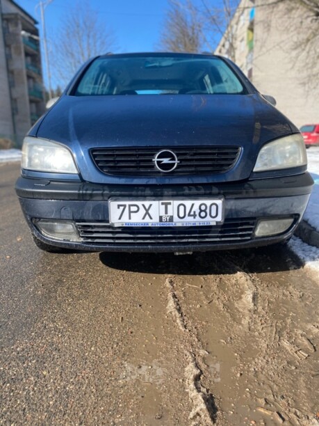 Opel Zafira A · Рестайлинг, 7 мест, 2002 г.