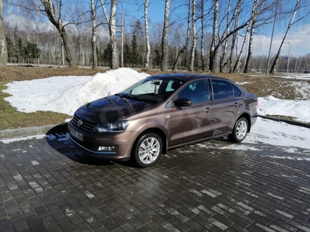 Volkswagen Polo Sedan I · Рестайлинг, 2016 г.