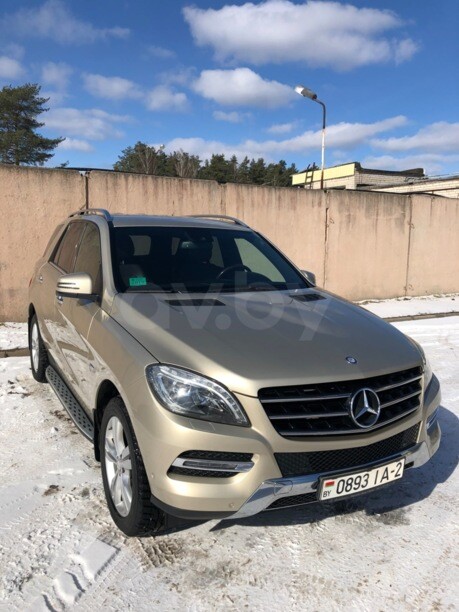 Mercedes-Benz M-Класс W166, 5 мест, 2012 г.