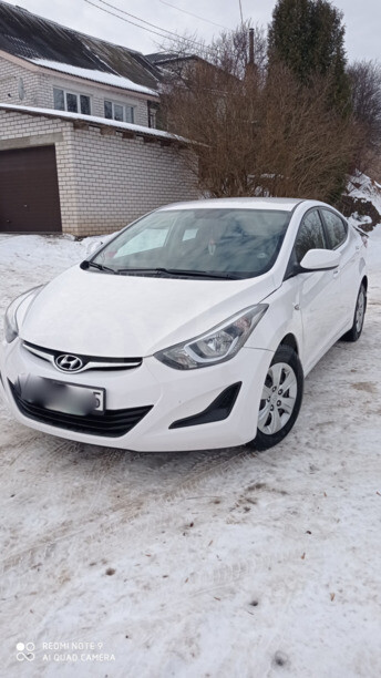 Hyundai Elantra MD · Рестайлинг, 2016 г.