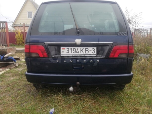Peugeot 806 221 · Рестайлинг, 7 мест, 2000 г.