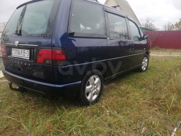 Peugeot 806 221 · Рестайлинг, 7 мест, 2000 г.