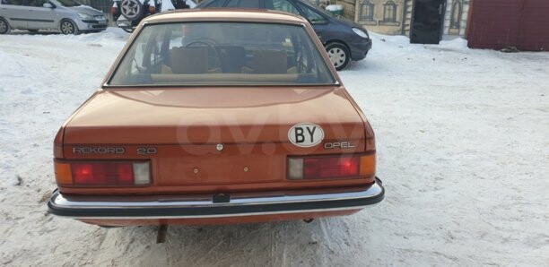 Opel Rekord, 1980 г.