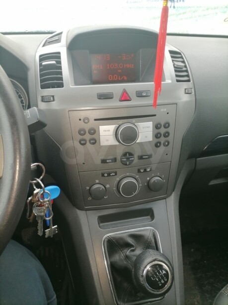 Opel Zafira B, 7 мест, 2006 г.