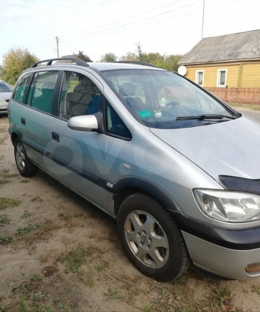 Opel Zafira A, 7 мест, 1999 г.
