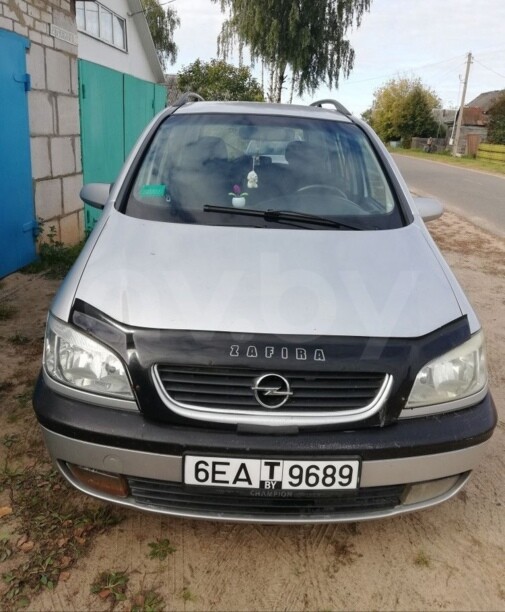 Opel Zafira A, 7 мест, 1999 г.
