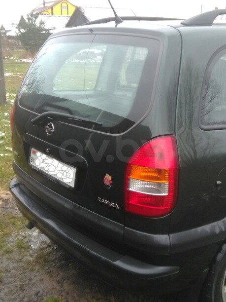 Opel Zafira A, 7 мест, 2001 г.