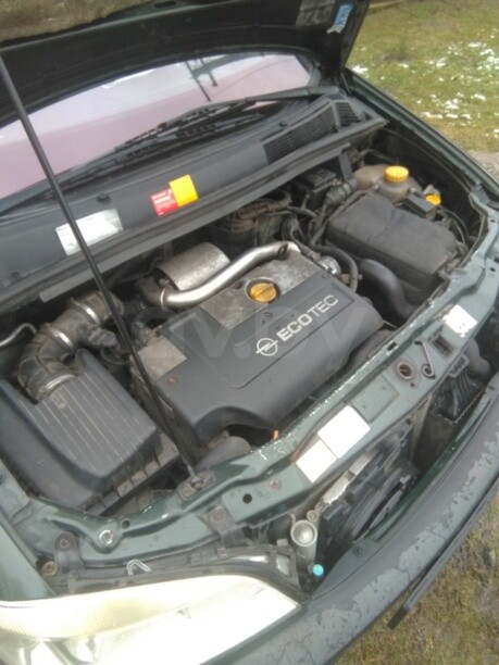 Opel Zafira A, 7 мест, 2001 г.