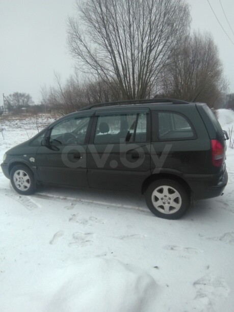 Opel Zafira A, 7 мест, 2001 г.