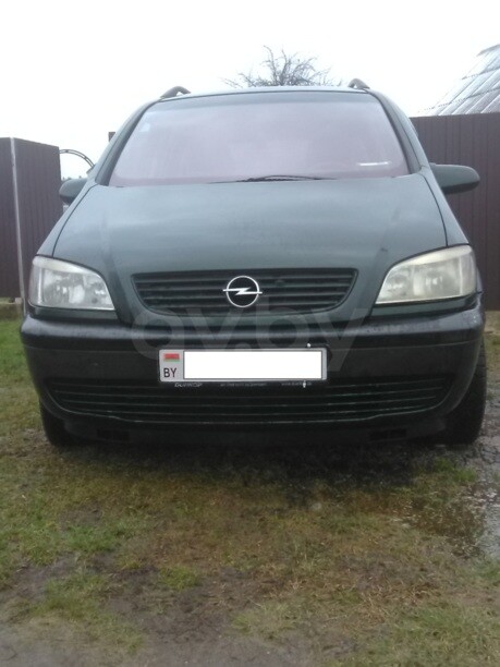 Opel Zafira A, 7 мест, 2001 г.