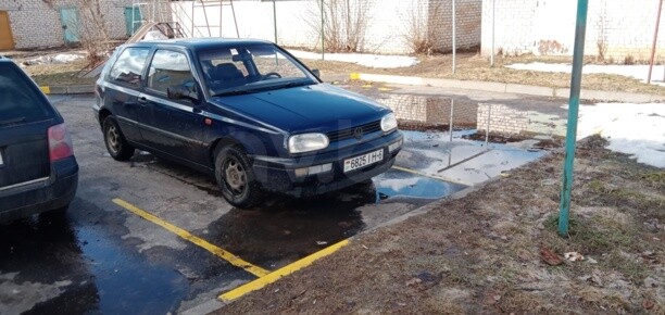 Volkswagen Golf III, 1993 г.
