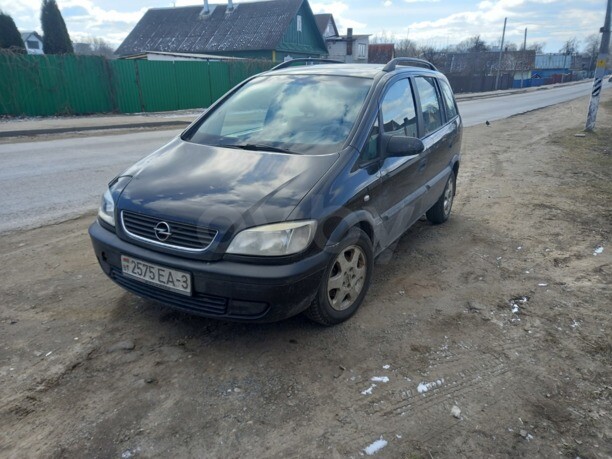 Opel Zafira A, 7 мест, 2001 г.