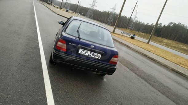 Nissan Sunny N14, 1993 г.