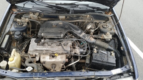 Nissan Sunny N14, 1993 г.