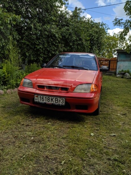 Suzuki Swift II · Рестайлинг, 1997 г.