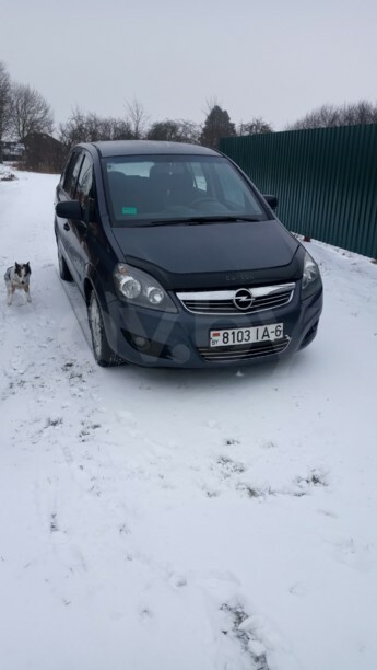 Opel Zafira B · Рестайлинг, 7 мест, 2010 г.
