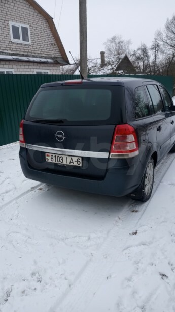 Opel Zafira B · Рестайлинг, 7 мест, 2010 г.