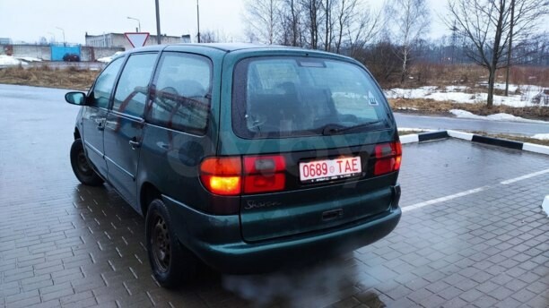 Volkswagen Sharan I, 7 мест, 1997 г.