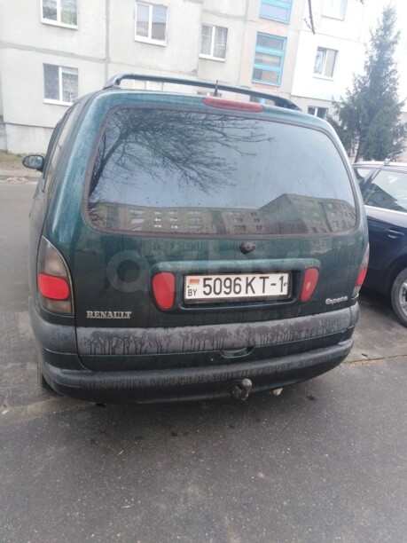 Renault Espace III, 7 мест, 1998 г.