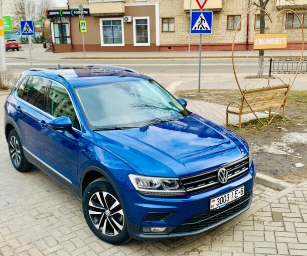 Volkswagen Tiguan II, 2019 г.