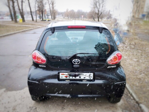 Toyota Aygo I (AB10) · Рестайлинг, 2008 г.