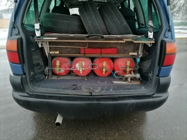 Volkswagen Sharan I, 5 мест, 1996 г.