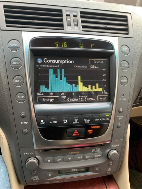 Lexus GS III · Рестайлинг, 2008 г.
