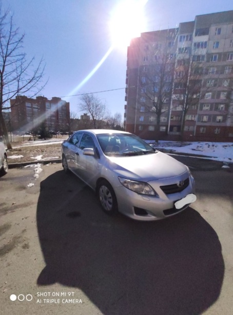 Toyota Corolla X (E140, 150), 2007 г.
