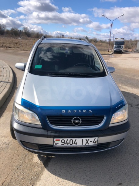 Opel Zafira A, 7 мест, 2000 г.