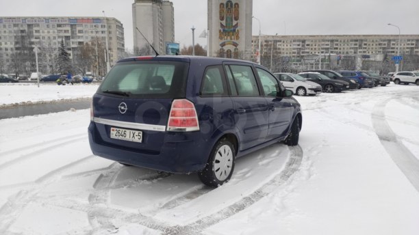 Opel Zafira B, 7 мест, 2005 г.