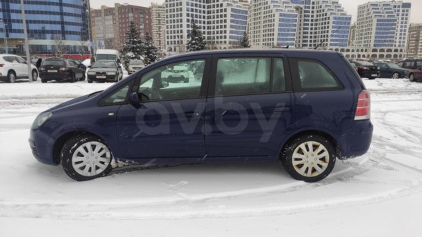 Opel Zafira B, 7 мест, 2005 г.